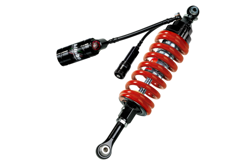 Bitubo Suspension Bitubo CLU3 Monoshock Adjustable: Hydraulic Spring Preload, Reb., Double Comp., Length, Red Spring - K0097CLU31