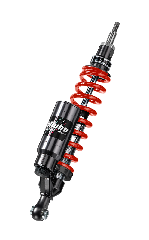 Bitubo Suspension Bitubo WAT1 Monoshock Adjustable: Spring Preload, Rebound, Compression, Length, Red Spring - BW032WAT11