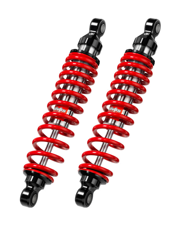Bitubo Suspension Bitubo WMB0 Twinshocks Adjustable: Spring Preload, Length 361mm, Red Spring - PV019WMB01
