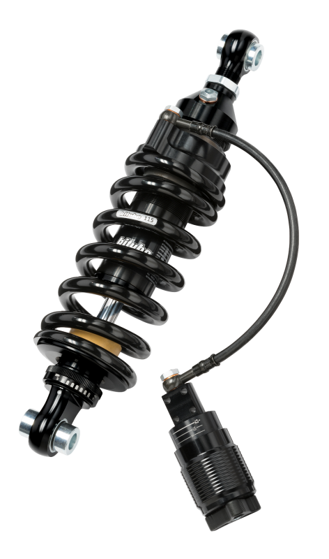 Bitubo Suspension Bitubo XZEV Monoshocks Adjustable: Hydraulic Spring Preload, Rebound, Length, Dark Edition - HD049XZE32V3