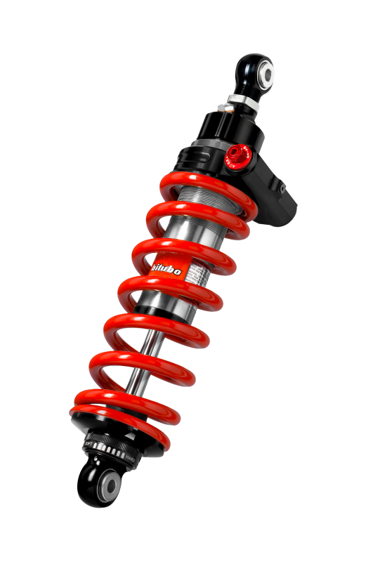 Bitubo Suspension Bitubo XZEV Monoshocks Adjustable: Hydraulic Spring Preload, Rebound, Length, Red Spring - KT004XZE31V2
