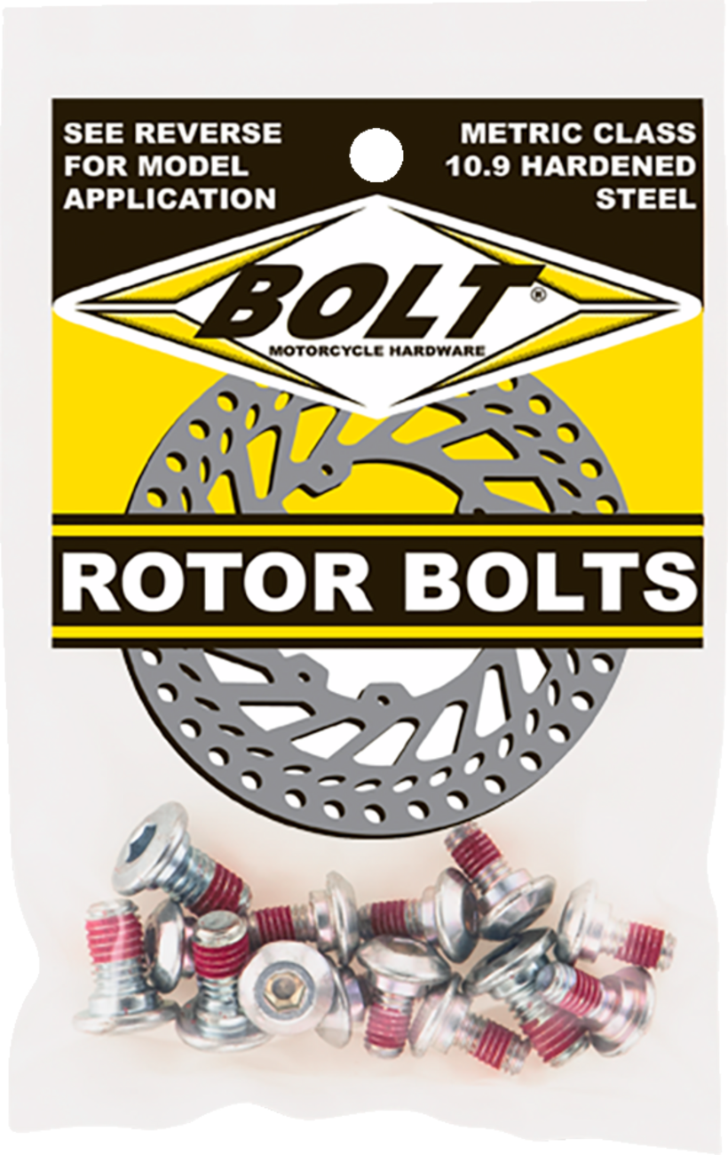 Bolt - Rotor / 8 Pack / Suzuki RM/Kawasaki KX 2401-0594