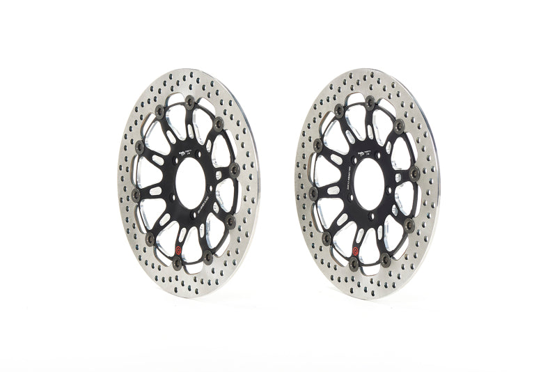 Brembo Powersports Brembo 2008 Ducati 1098/2008 1098 S/2009-2011 1198/2005-2006 749 Dark Groove Brake Disc - 208B47011