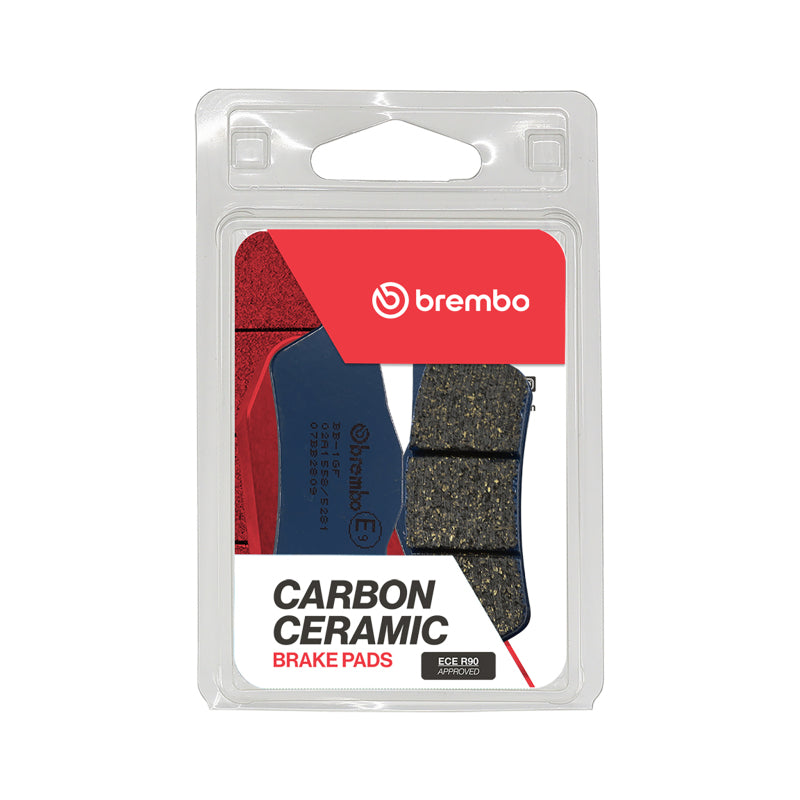 Brembo Powersports Brembo 2009-2011 BMW K1300R/2015 K1300R/2009-2015 K1300S Carbon Ceramic CC Brake Pad - Rear - 07BB2809