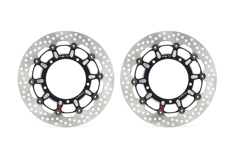 Brembo Powersports Brembo 2018-2025 Yamaha MT-10/2022-2025 MT-10 SP/1998-2025 YZF-R1/2006 YZF-R1 LE Groove Brake Disc - 208B47048