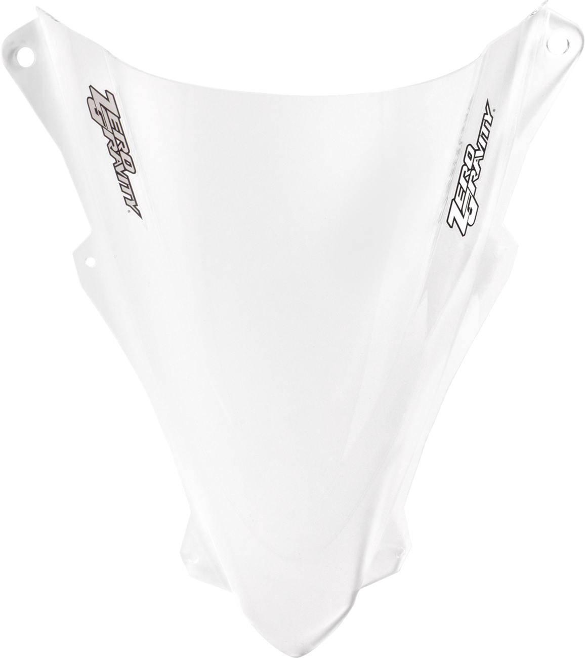 ZERO GRAVITY Double Bubble Windscreen - Clear