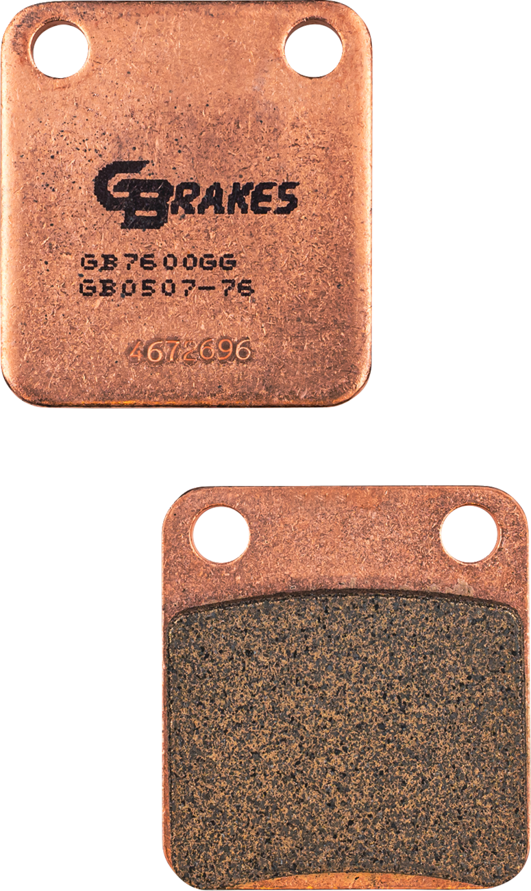 GBRAKES HH Sintered Brake Pads - Brake Pads / Sintered / Front/Rear 1722-0992