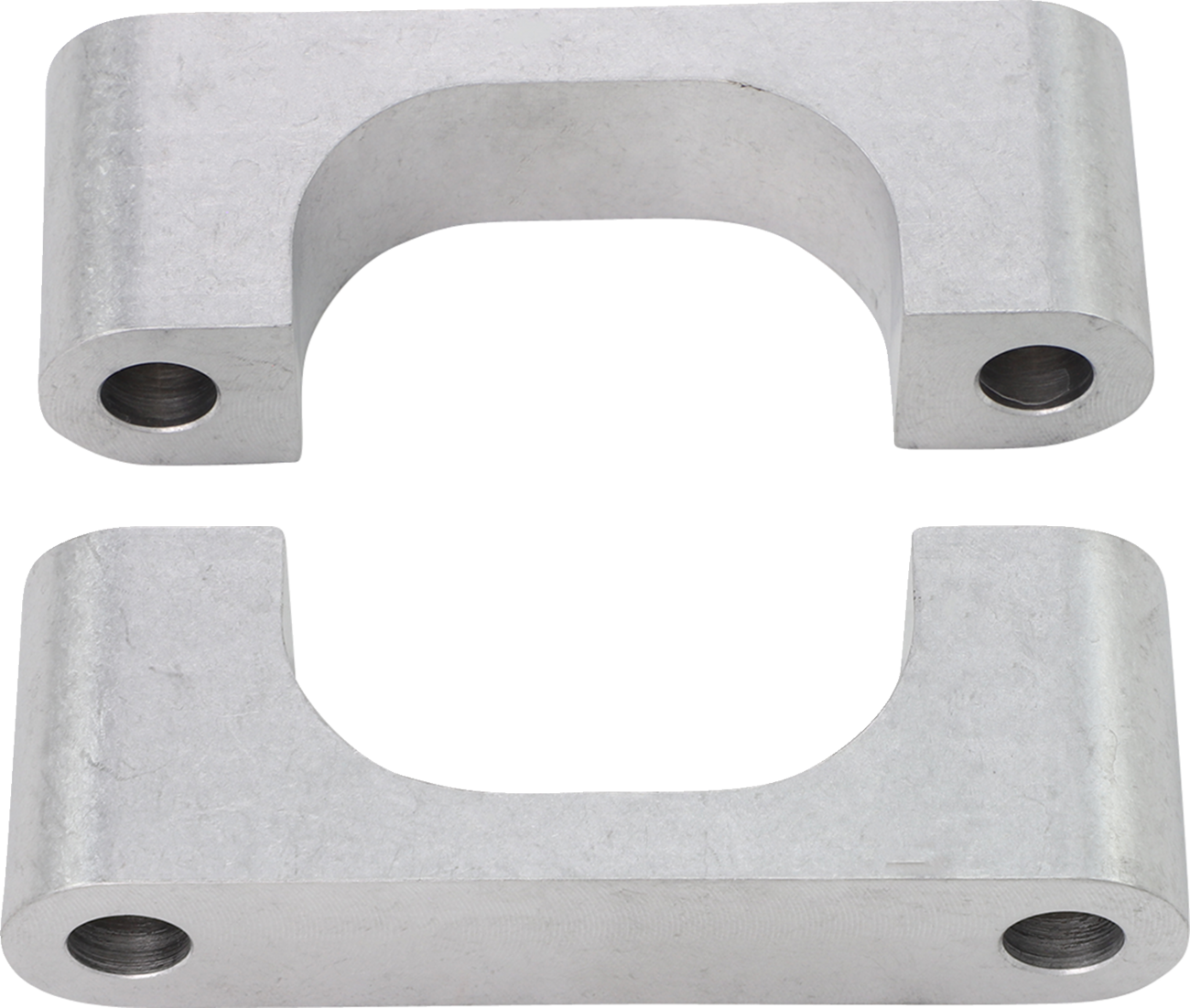 KLOCK WERKS Tire Hugger Front Fender Mounting Block - Hugger Front Fender Mounting Blocks / For 21" Wheels / Satin 1410-0046