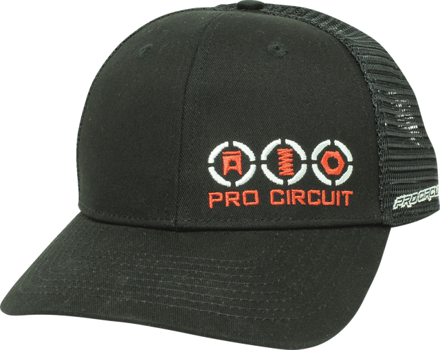 Pro Circuit Service Hat - Black / One Size 2501-4101