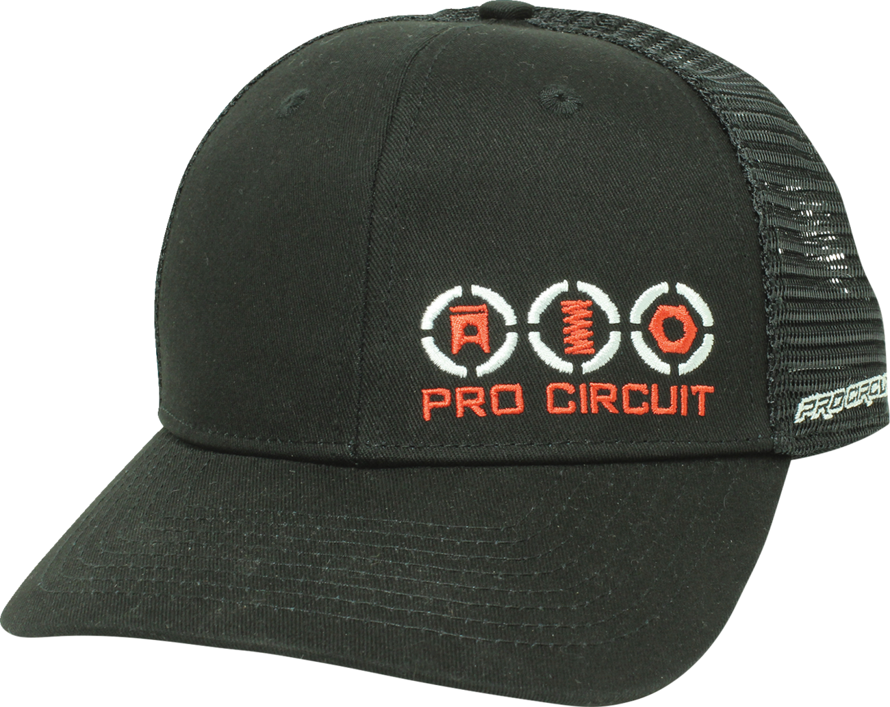 Pro Circuit Service Hat - Black / One Size 2501-4101