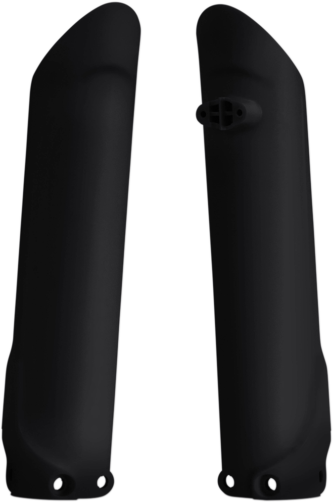 ACERBIS Lower Fork Covers for Inverted Forks - Black 0412-0278