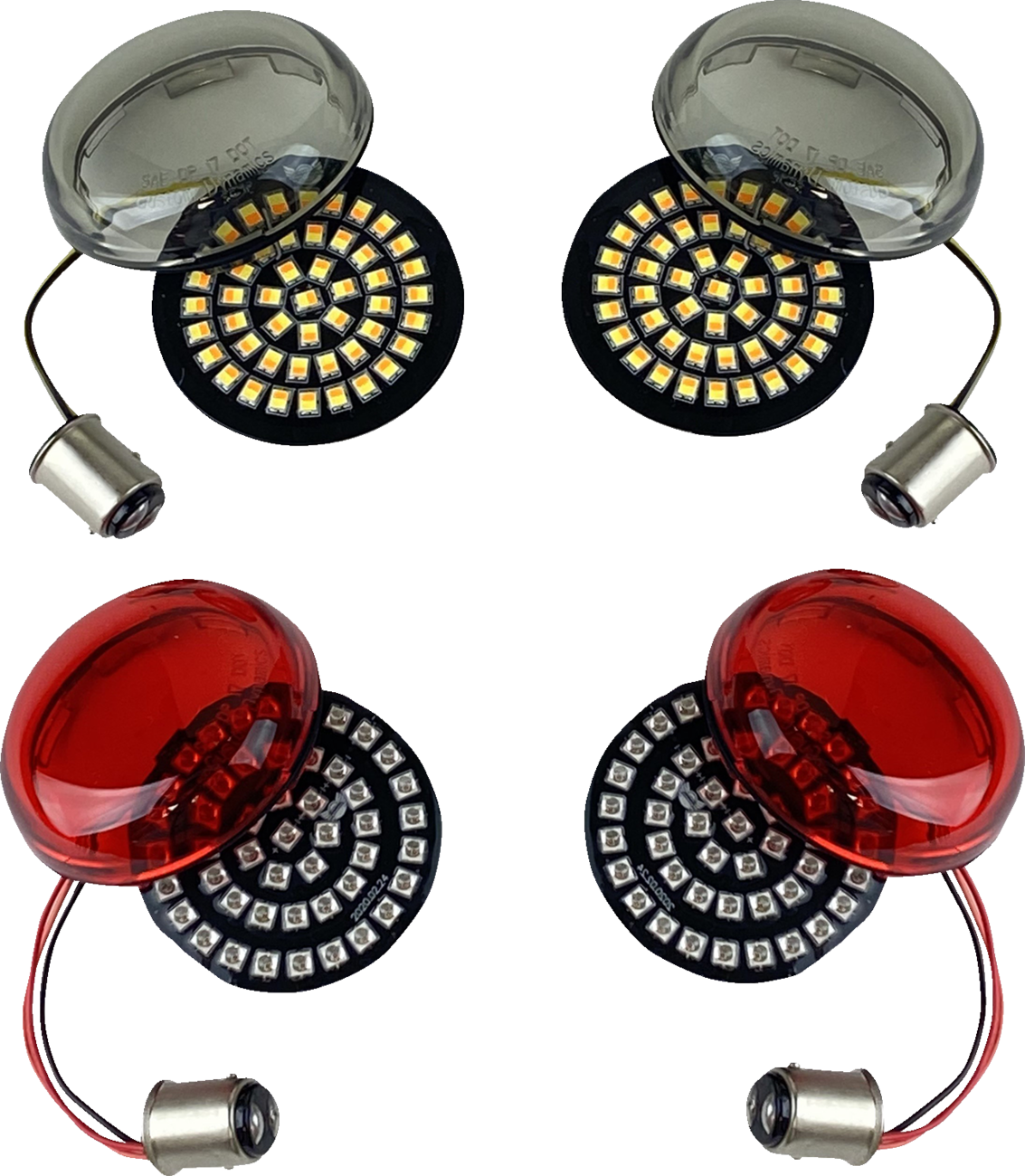 CUSTOM DYNAMICS Turn Signal Kit - LED / Front/Rear 2020-2161