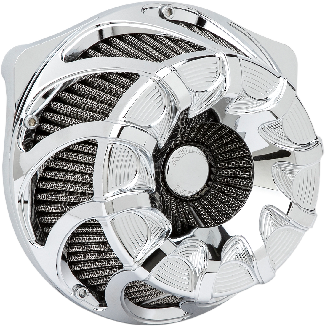 ARLEN NESS Inverted Series Air Cleaner Kit - Chrome 1010-2449
