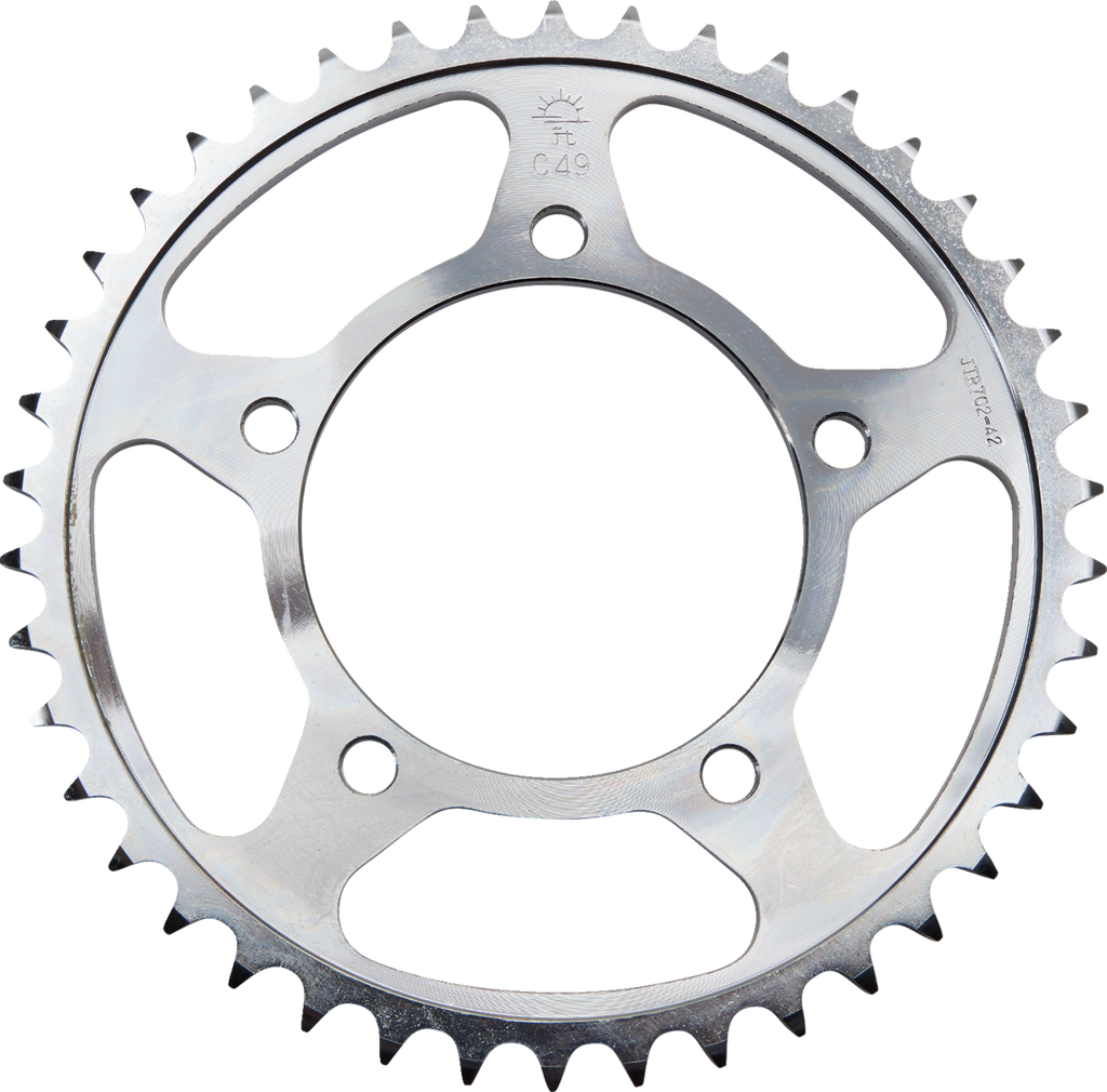 JT SPROCKETS Steel Rear Sprocket - Rear Sprocket / 42 Tooth / Aprilia 1210-0096