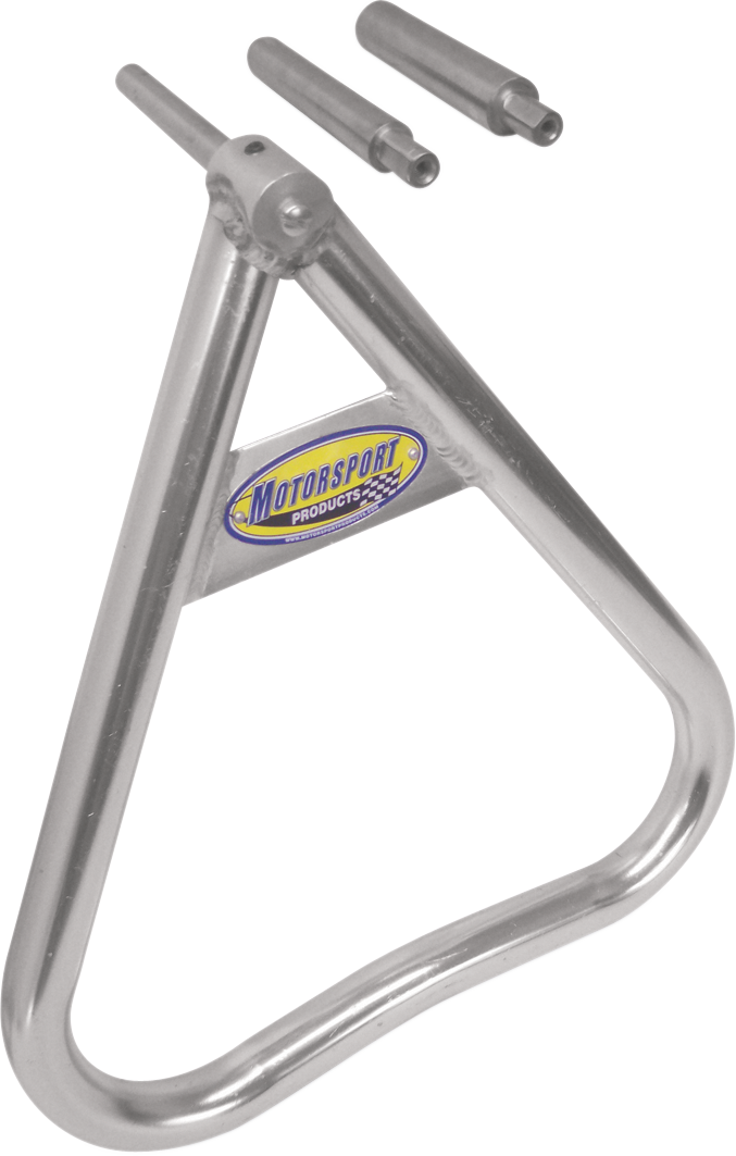MOTORSPORT PRODUCTS Tri-Moto Stand - Aluminum / Silver 4101-0083