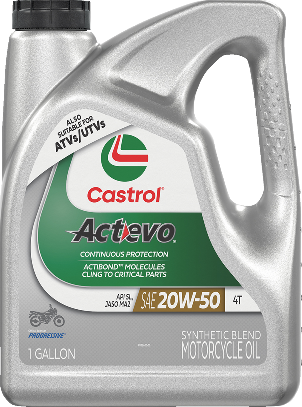 CASTROL Act Evo® Semi-Synthetic 4T Engine Oil - 20W-50 / 1 U.S. gal. 3601-0373