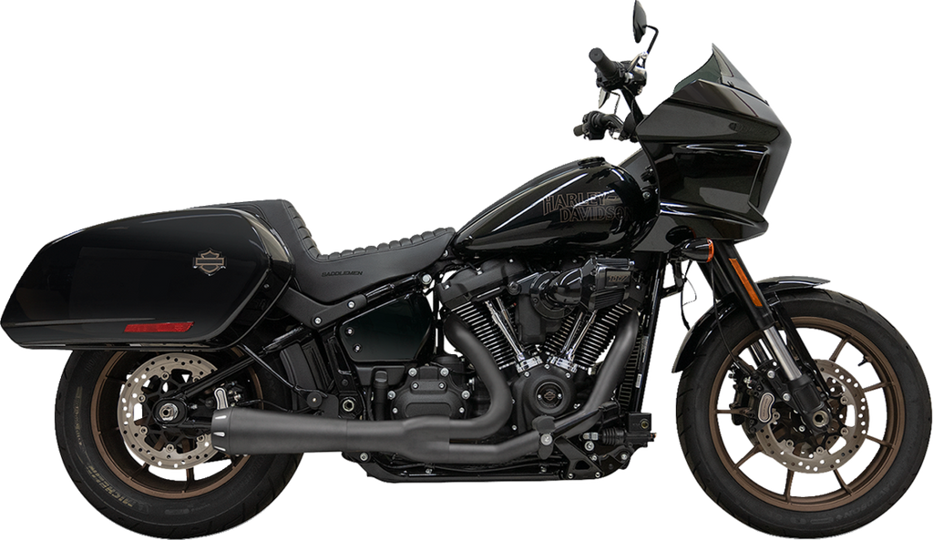 2-into-1 Road Rage III Exhaust System - 49-State - Black