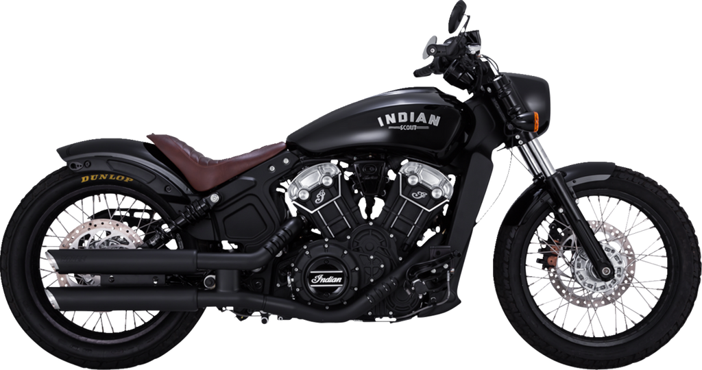 3" Twin Slash Slip-On Mufflers - Black