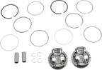 MILLENNIUM M-Spec Replacement Piston Kit - Piston Kit / +5.00 mm / Big Bore / M-Spec / Polaris 1000 0910-5034