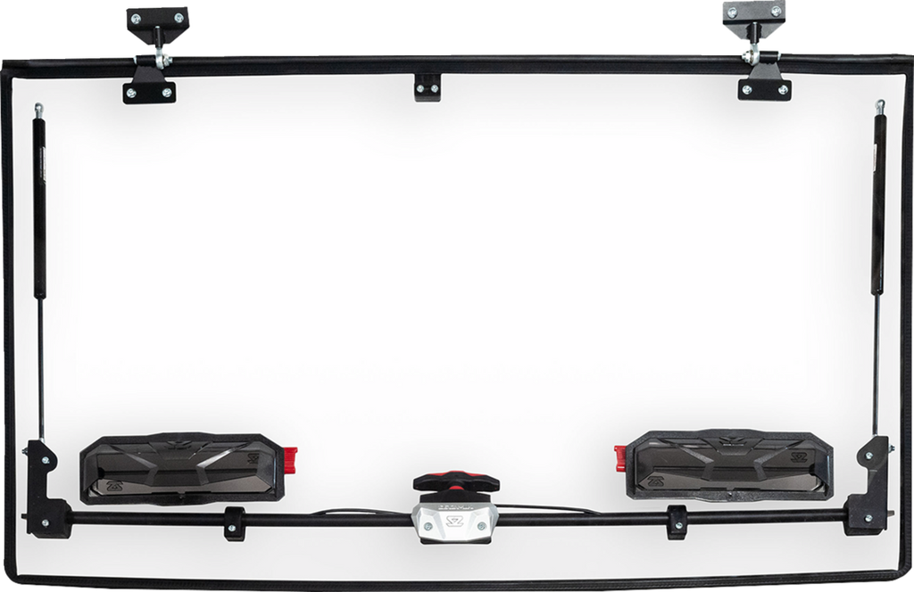 SEIZMIK Flip-Up Windshield with Vents