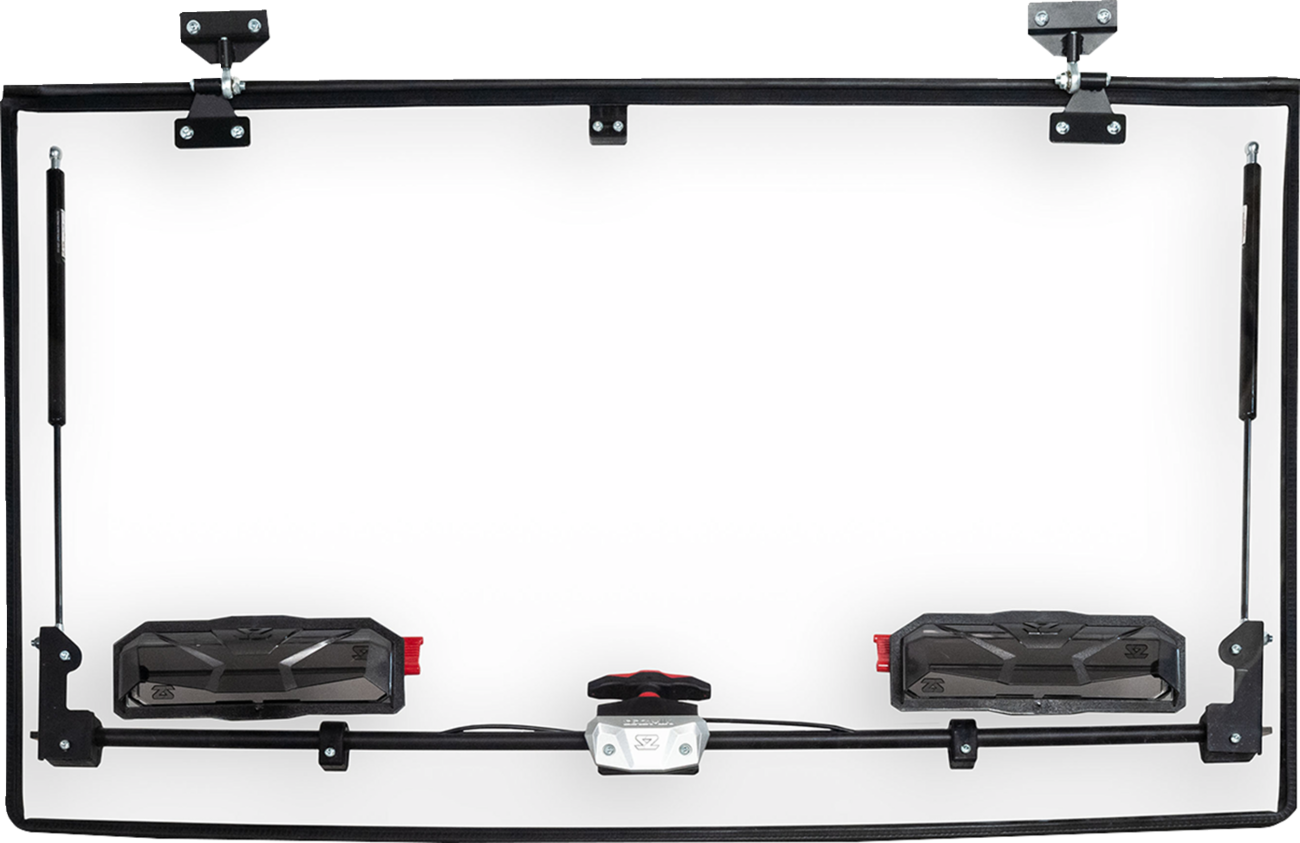 SEIZMIK Flip-Up Windshield with Vents
