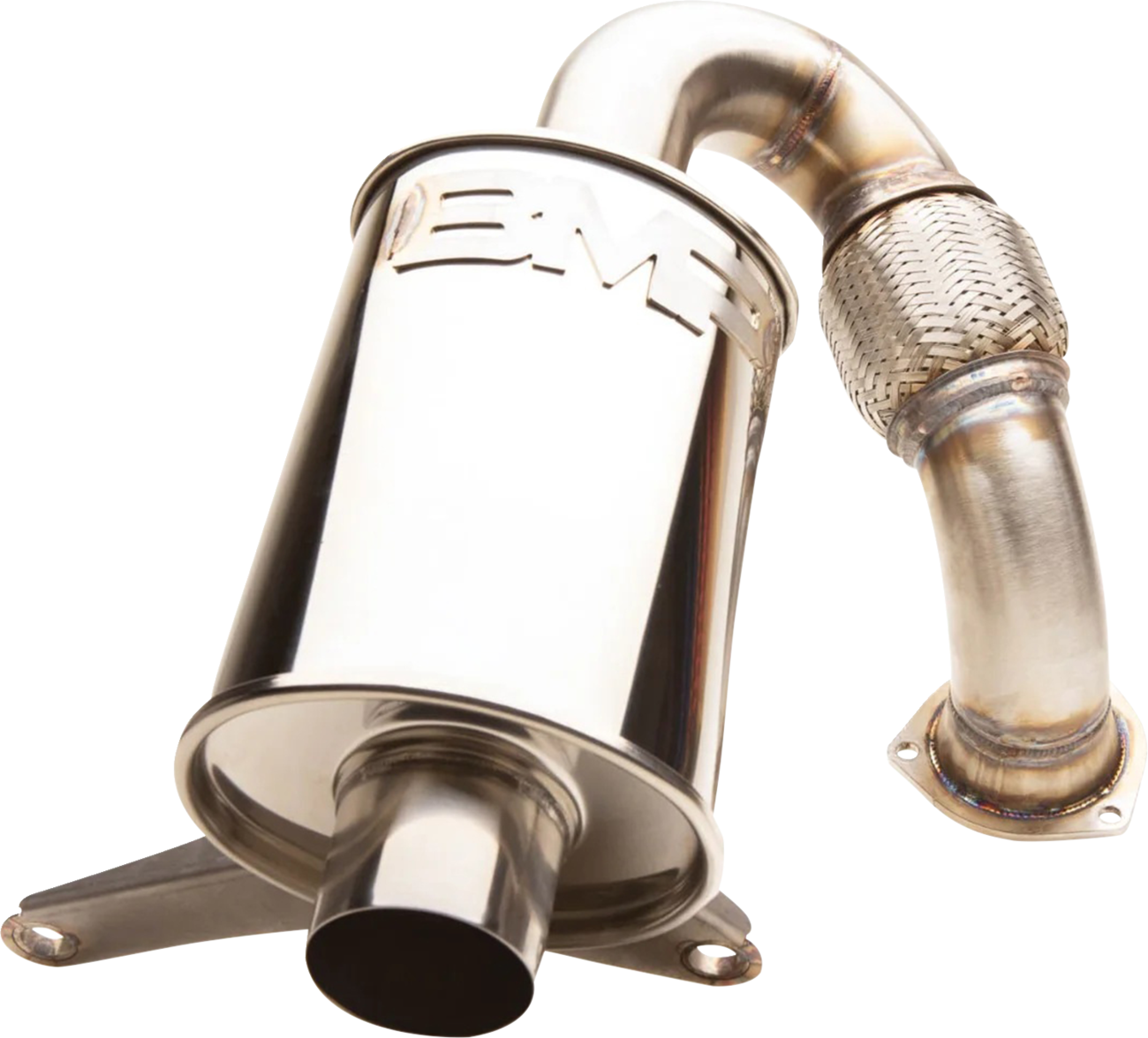 BIKEMAN PERFORMANCE Full Velocity Slip-On Muffler - Stainless Steel 1841-0292