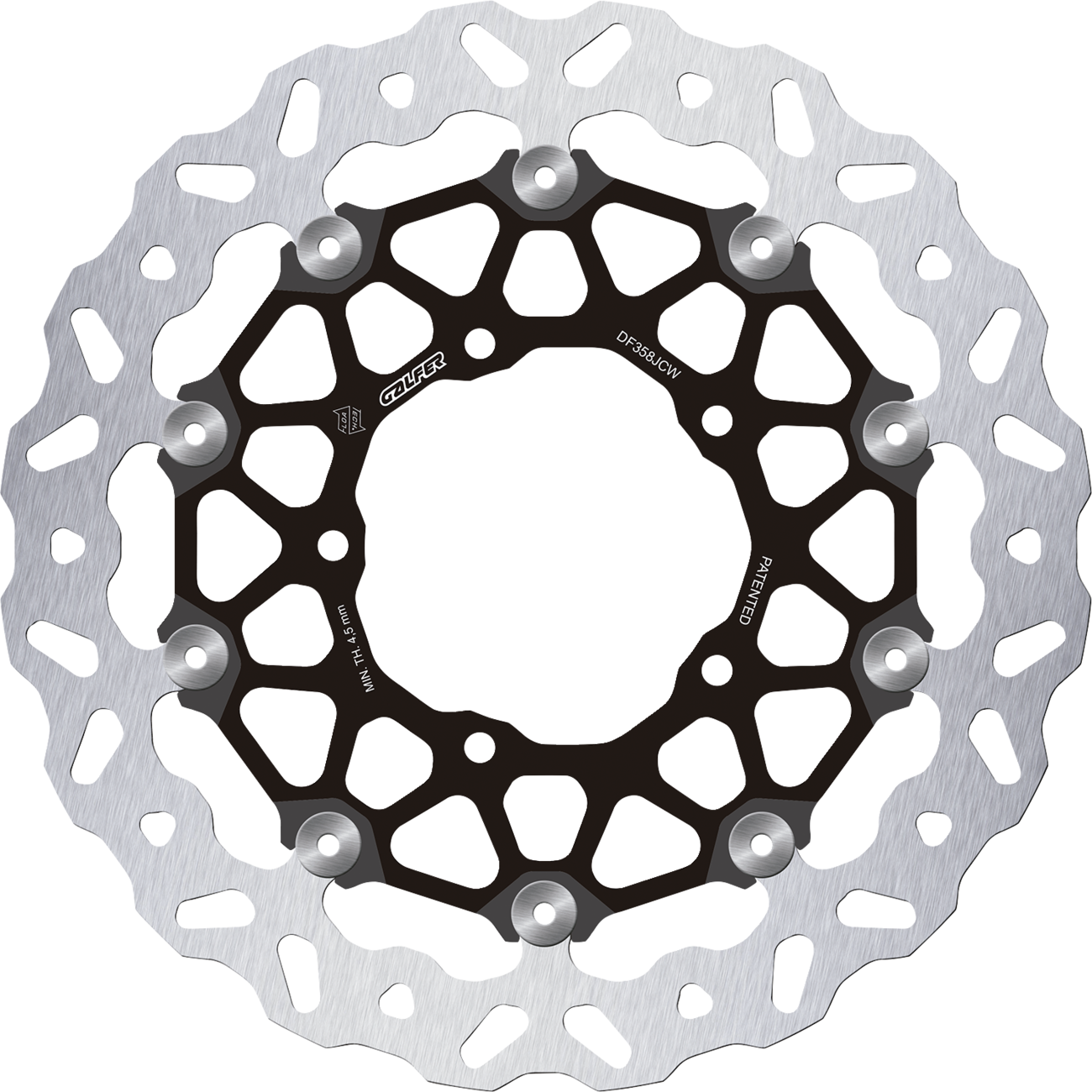 GALFER Floatech Brake Rotors - 1710-5268
