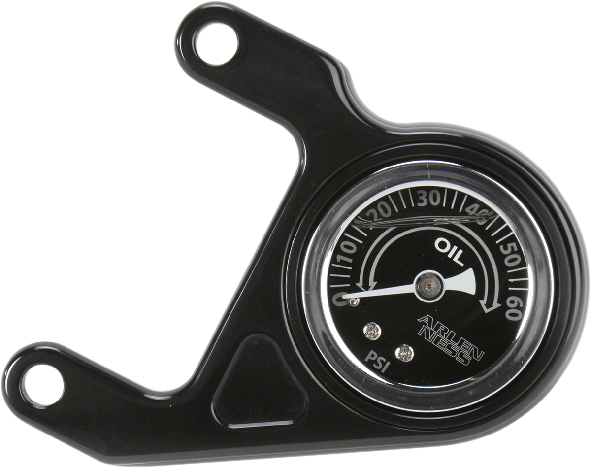 ARLEN NESS Oil Pressure Gauge Kit - Radius / Black 2212-0423