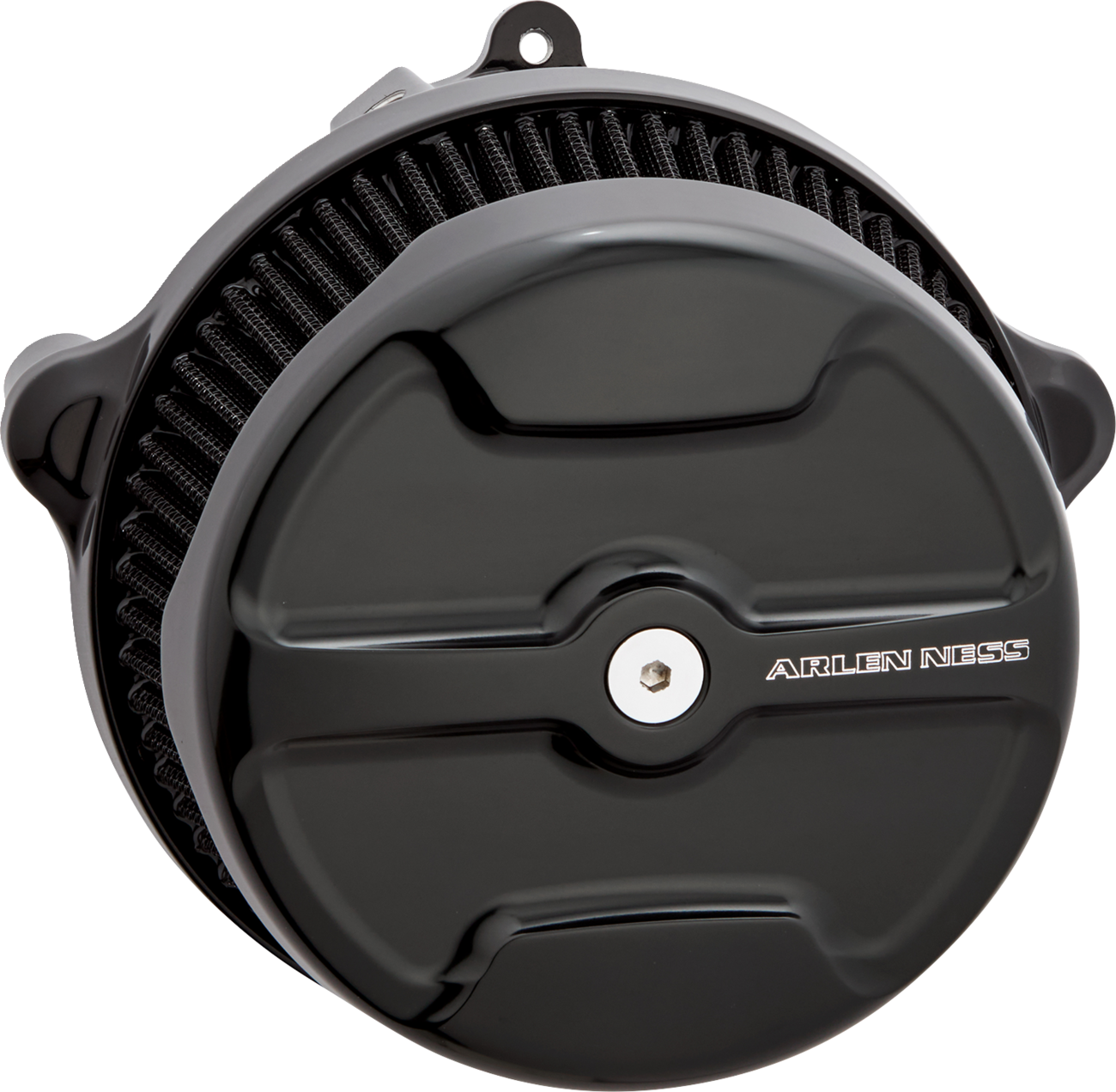 ARLEN NESS Big Sucker™ Stage 1 Air Cleaner Kit with Cover - Knuckle / Black 1010-3259
