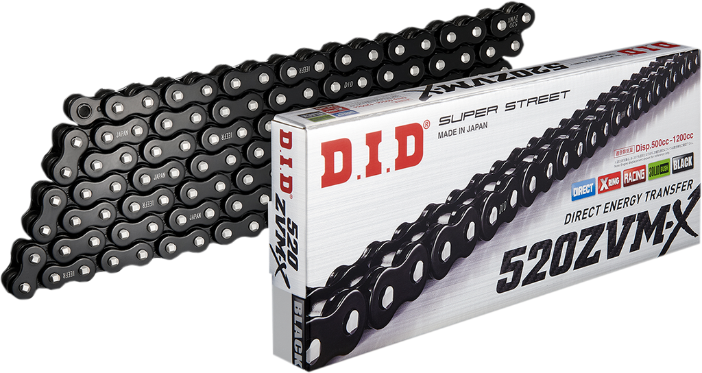 DID 520 ZVM-X Raven Edition Drive Chain