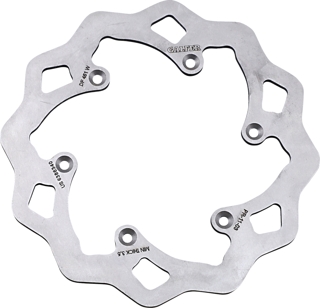 GALFER Brake Rotor - Rotor / Rear / Yamaha 1711-1634
