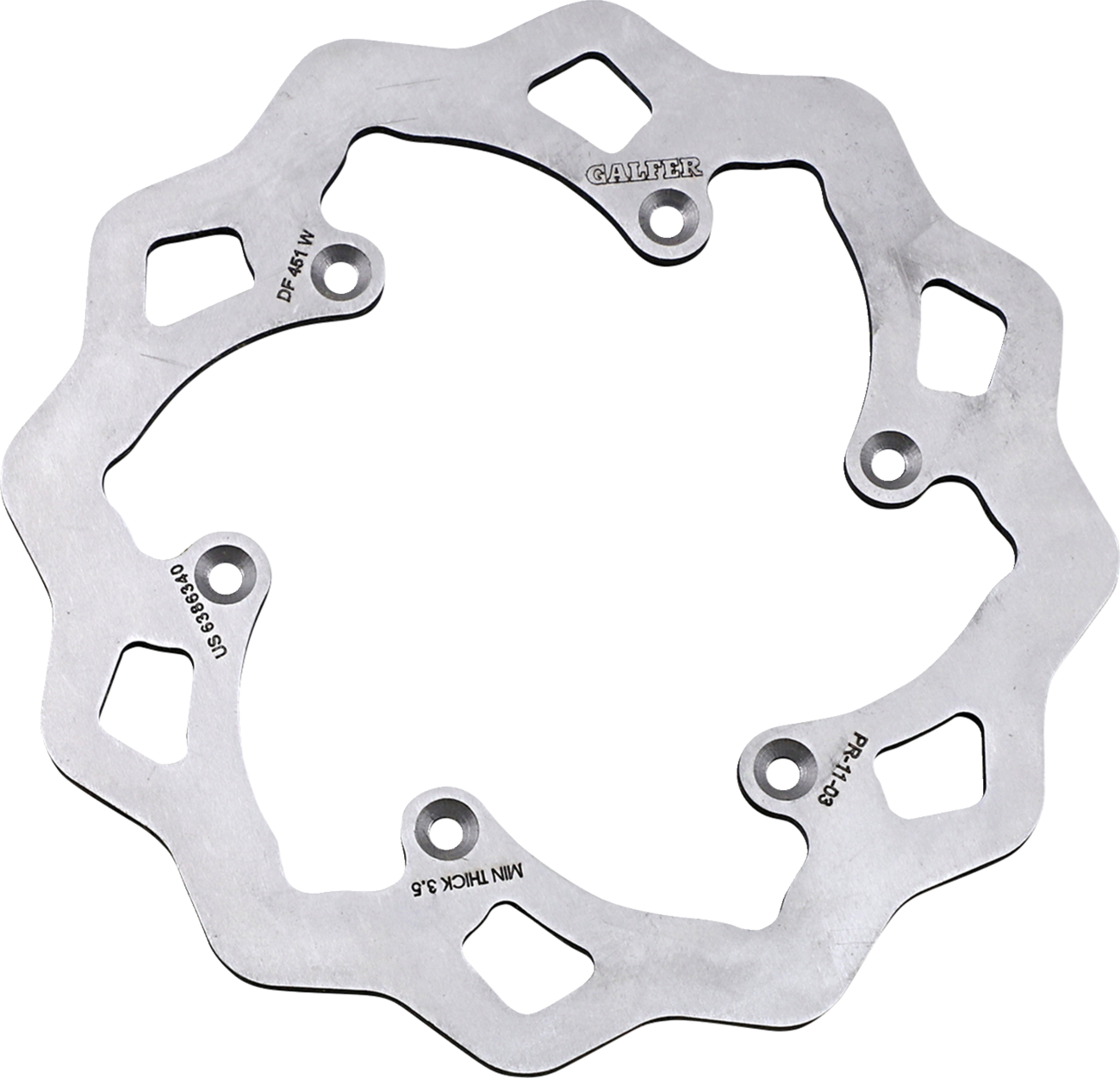 GALFER Brake Rotor - Rotor / Rear / Yamaha 1711-1634