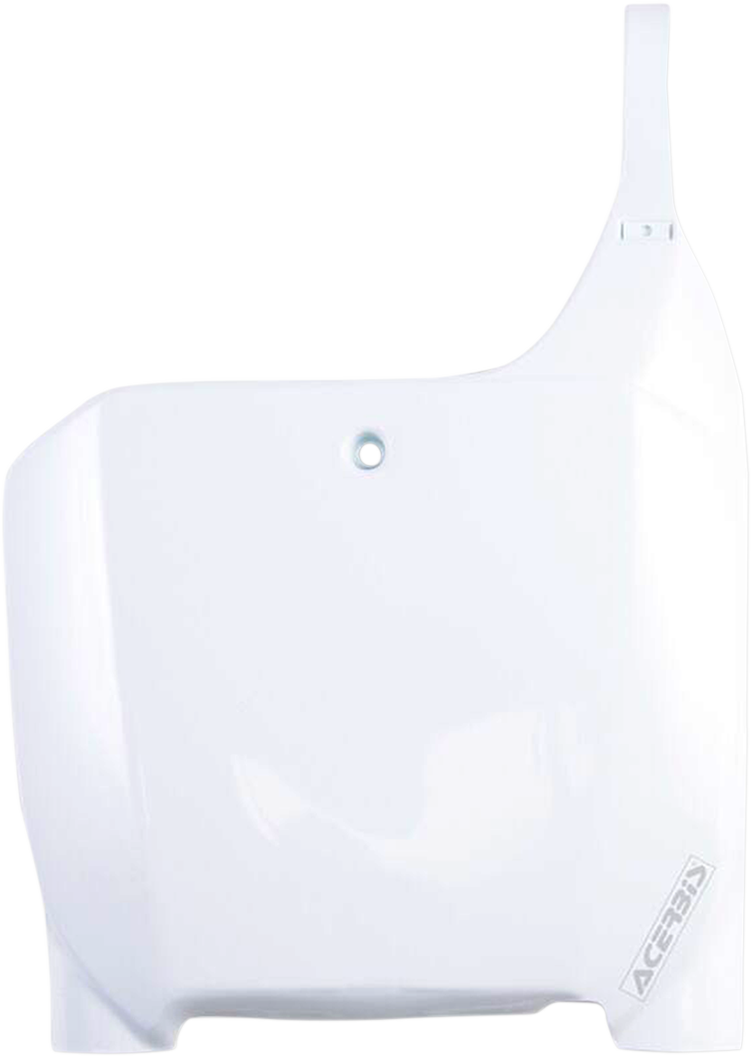 ACERBIS Front Number Plate - White 15-2142-06