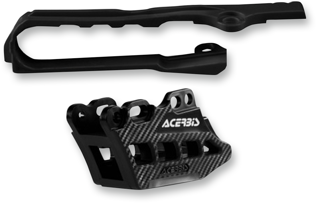 ACERBIS Chain Guide 2.0 and Slider Kit - Suzuki RMZ250/RMZ450 / Black 1231-0732
