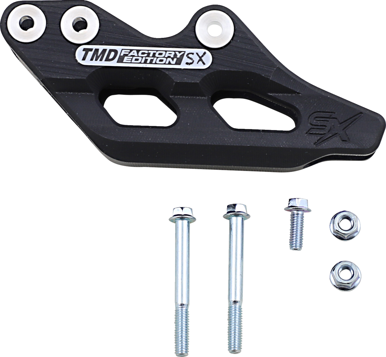 T.M. DESIGNWORKS Chain Guide - Black / Honda 1231-1212