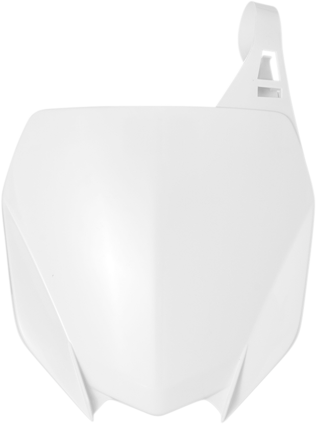 ACERBIS Front Number Plate - White 0520-2369