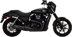 Vance & Hines Harley-Davidson 17-20 Street Rod Hi-Output Slip-On Black Slip-On Exhaust
