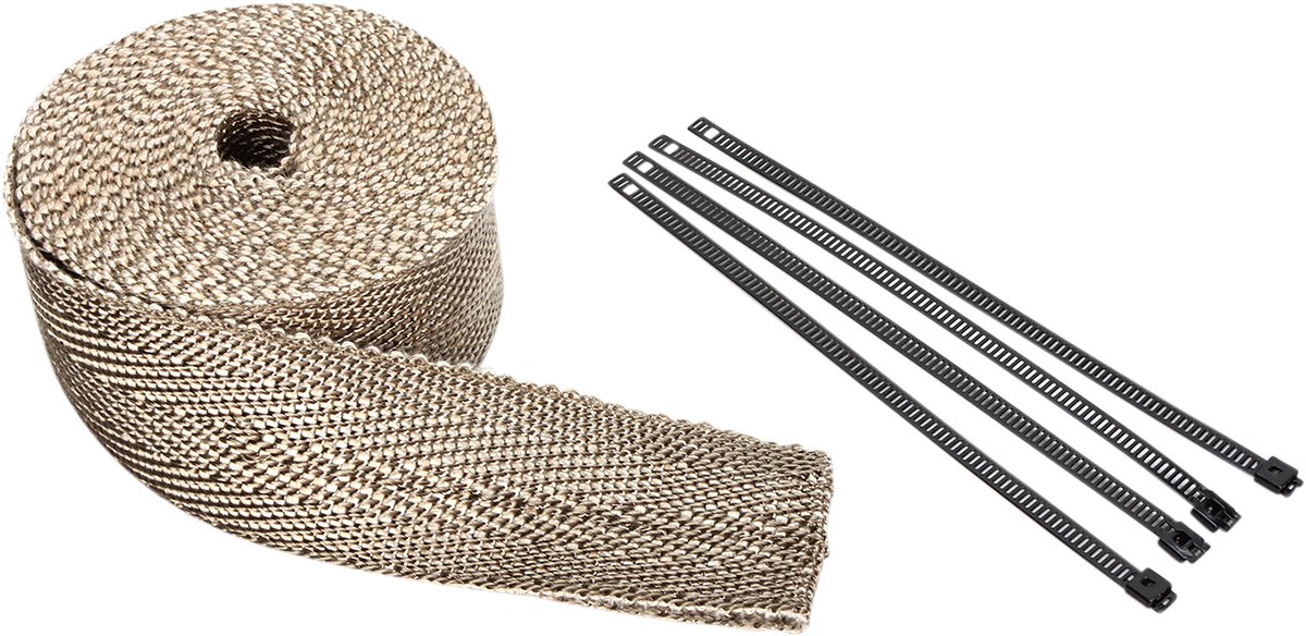 CYCLE PERFORMANCE PROD. Lava Rock Exhaust Wrap Kit - Multi-Tone / 2" x 25' 1861-0987