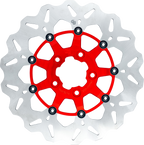 GBRAKES Wave® Brake Rotors - Brake Rotor / Rear / Red 1710-4941