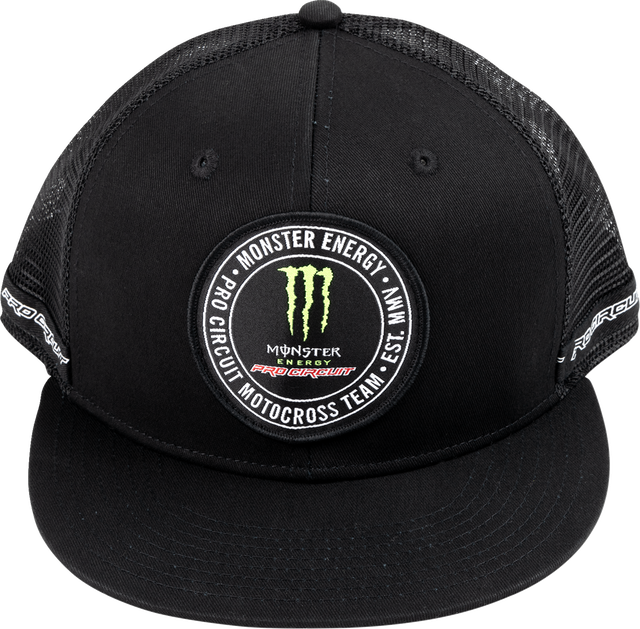 PRO CIRCUIT Patch Snapback Hat - Black 2501-2294