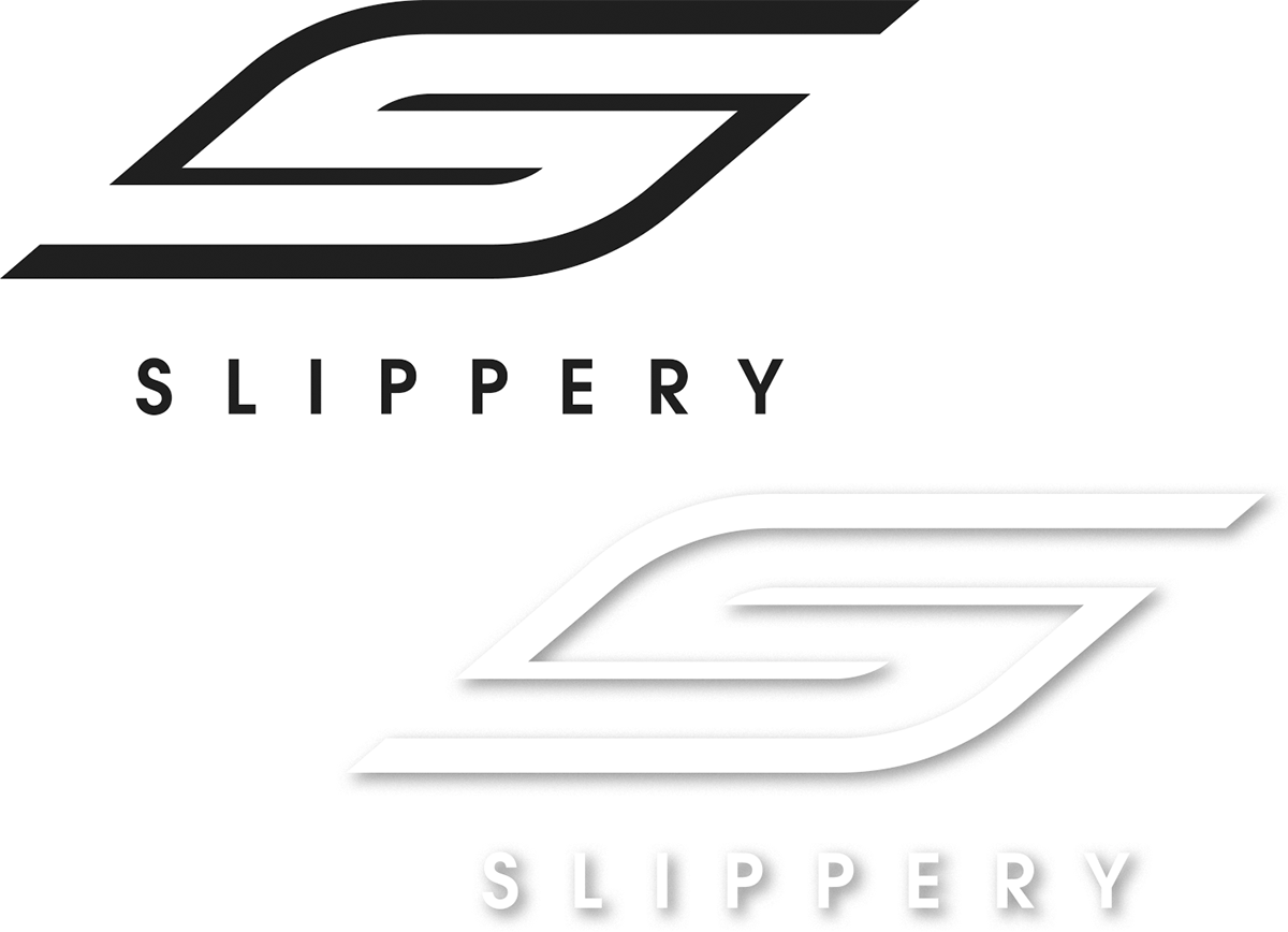 SLIPPERY Die-Cut Decal - Slippery / 6" 4320-2456