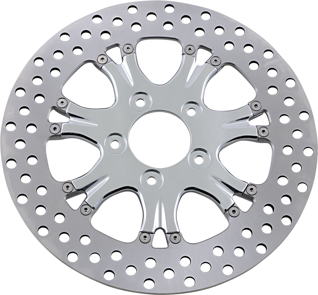 PERFORMANCE MACHINE (PM) Two-Piece Brake Rotor - Brake Rotor / 11.5" / Paramount / Chrome 1710-1580