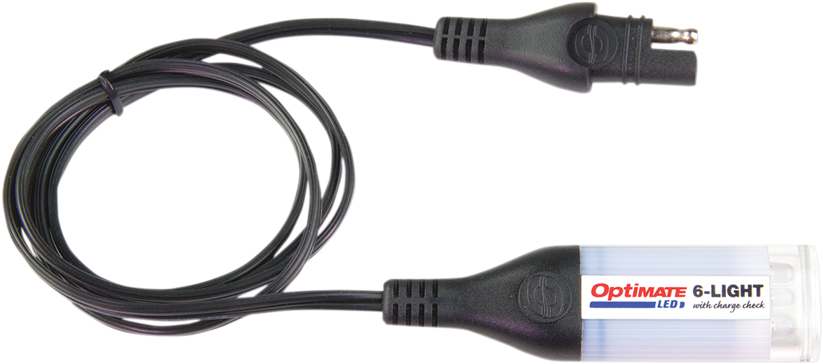 TECMATE OptiMate™ Charge System Tester with Emergency Flashlight - Charge System Tester w/Flashlight / SAE/2 Pin Connector / LED 3807-0182