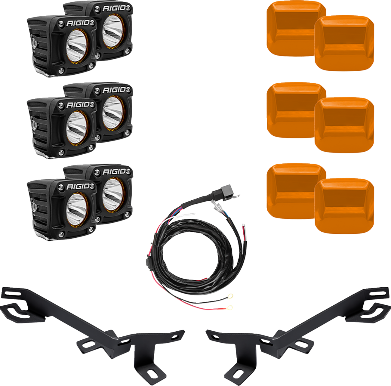 RIGID INDUSTRIES Revolve Headlight Kit - Can-Am 2001-2825