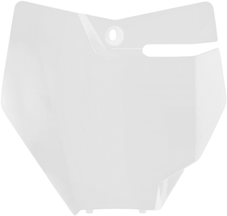 ACERBIS Front Number Plate - White 0520-2364