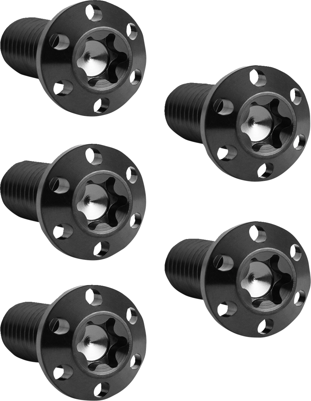 ARLEN NESS Bolt Kit - Holeshot/Brake Rotor/Rear / Hub Mount / Black / 3/8-16 x 1" / 5 Pack 2401-1702