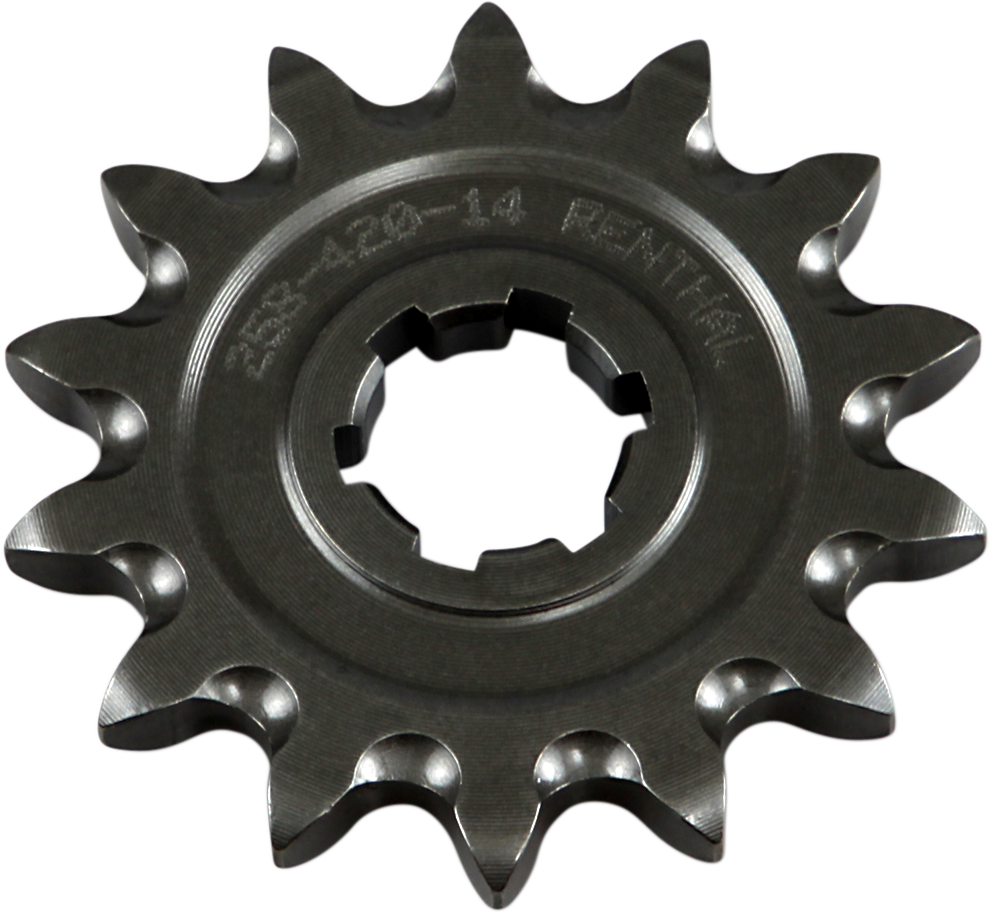 RENTHAL Front Sprocket - 14 Tooth / Kawasaki/Suzuki/Yamaha R258-420-14