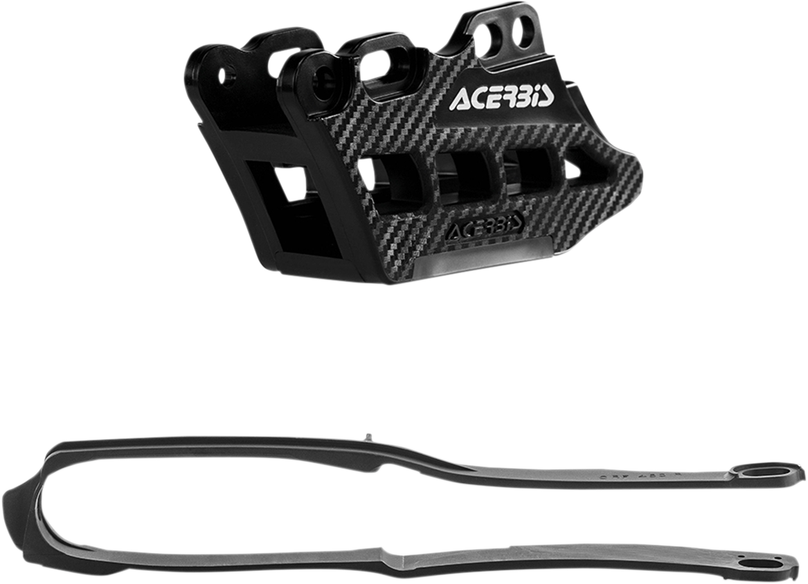ACERBIS Chain Guide and Slider Kit - Honda CRF250R/CRF450R/RX / Black 1231-0950