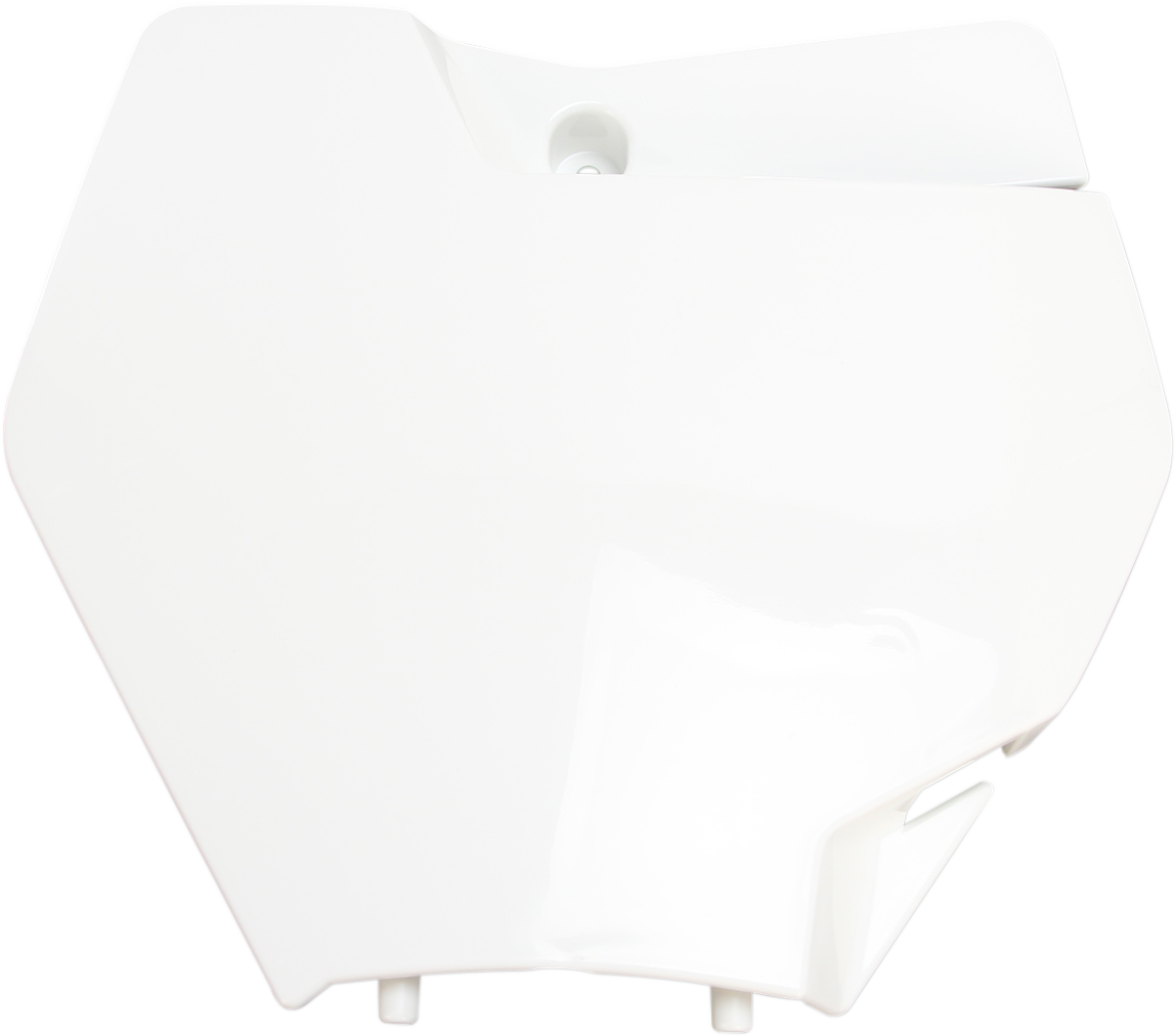 ACERBIS Front Number Plate - White 0520-1516