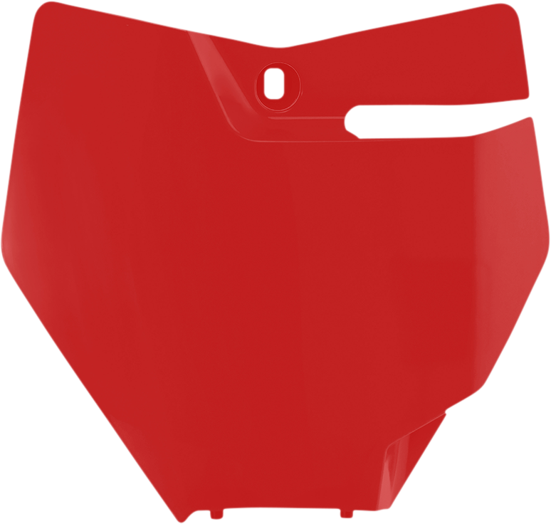 ACERBIS Front Number Plate - Red 0520-3146